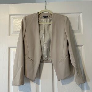 Topshop Women's Tan Blazer